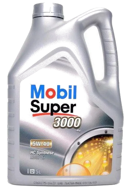 Моторное масло Mobil 5W-40 Super 3000 208l