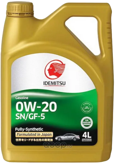 Моторное масло IDEMITSU SN 0W-20 F-S (4л)