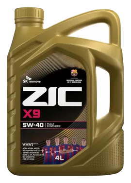Моторное масло ZIC X9 5W-40 (200л)