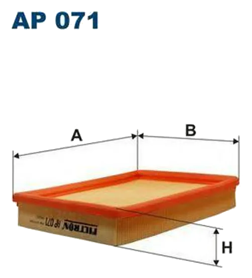 Воздушный фильтр Filtron AP071 OPEL