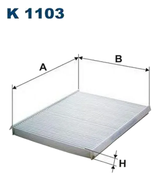 Салонный фильтр Filtron K1103 FIAT