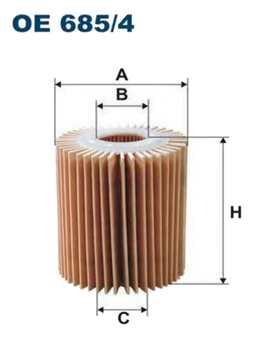 Масляный фильтр Filtron OE685/4