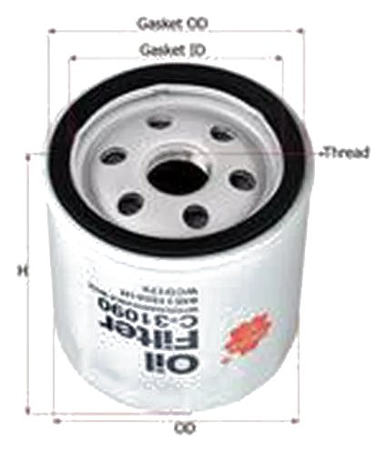 Масляный фильтр C31090 Sakura