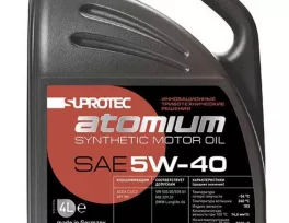 Моторное масло Suprotec  Atomium 5W-40 4l