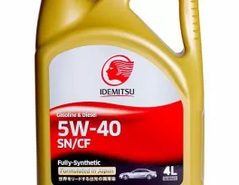 Моторное масло IDEMITSU  5W-40 SN/CF 4l